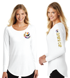 DAIRY24/Women’s Perfect Tri Long Sleeve Tunic Tee/DT132L