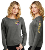 DAIRY24/Women Featherweight French Terry Long Sleeve Crewneck/DT672