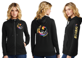 DAIRY24/Women Featherweight French Terry Full Zip Hoodie/DT673