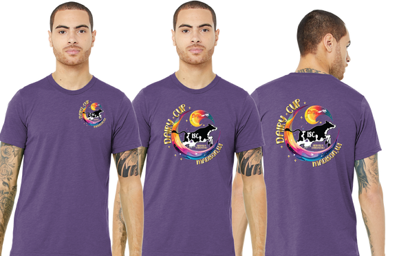 DAIRY24/UniSex Tri Blend T Shirt SOFTEST Cotton Feel on the Market/3413