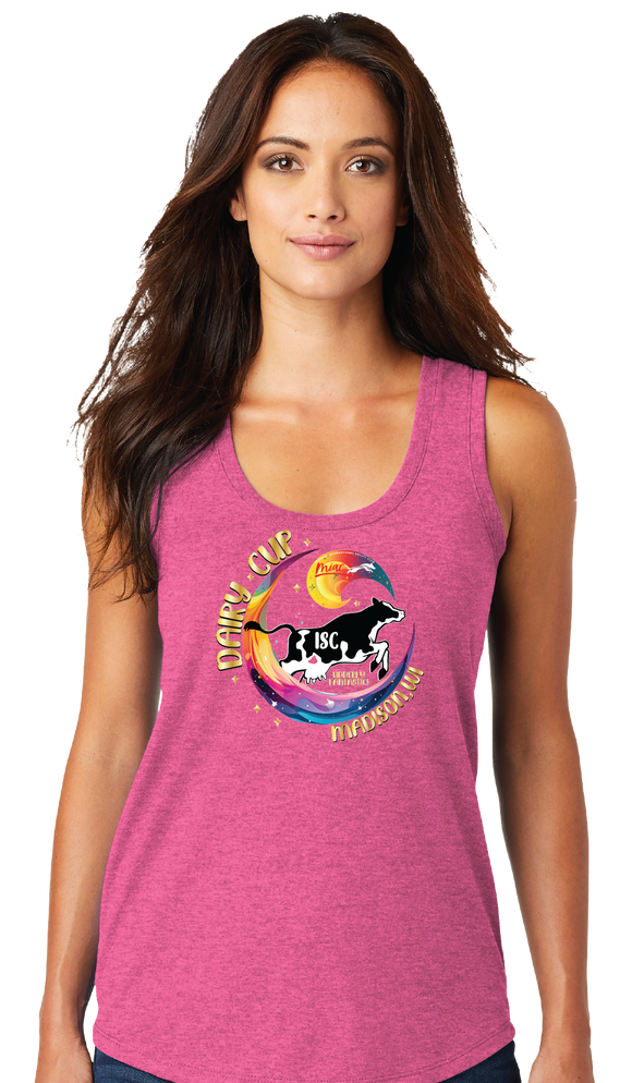 DAIRY24/Women TriBlend Racerback Tank Top/DM138L
