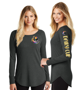 Dairy/Women’s Perfect Tri Long Sleeve Tunic Tee/DT132L
