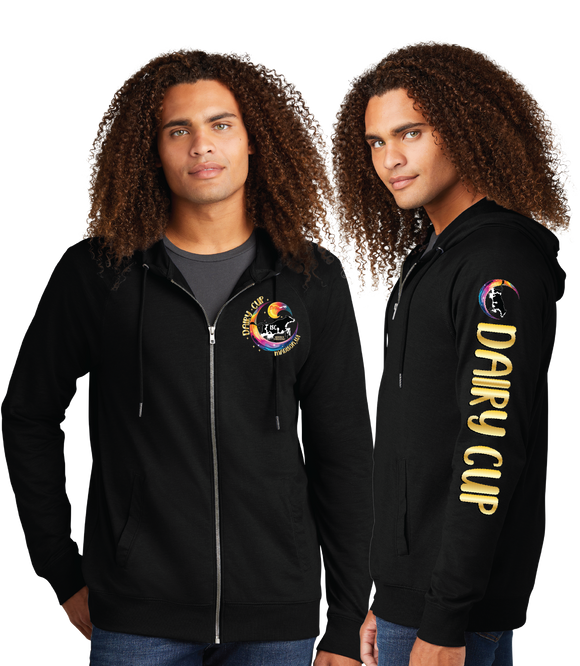 Dairy/Featherweight French Terry Full Zip Hoodie/DT573