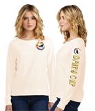 Dairy/Women Featherweight French Terry Long Sleeve Crewneck/DT672