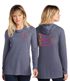 DASH/Sport Tek Women TriBlend Wicking Long Sleeve Hoodie/LST406/