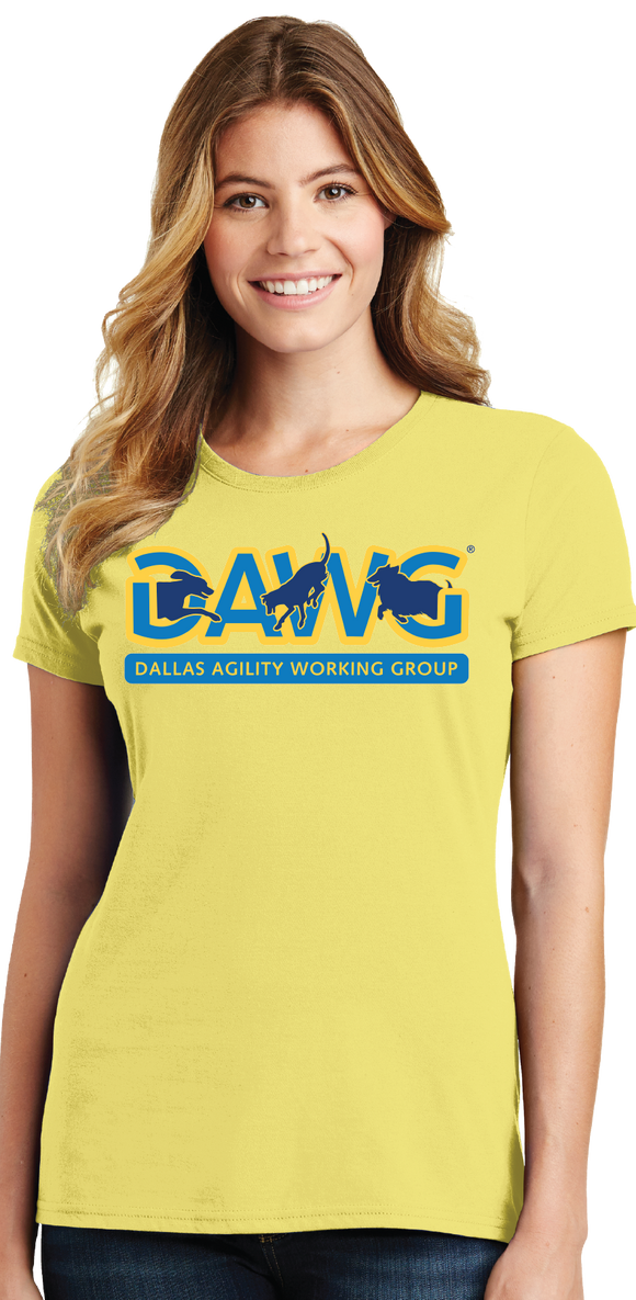 DAWG/Port and Co ring spun cotton tee/LPC450