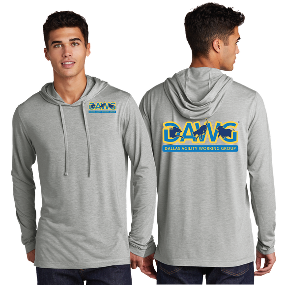 DAWG/UniSex Sport Tek TriBlend Wicking Long Sleeve Hoodie /ST406/