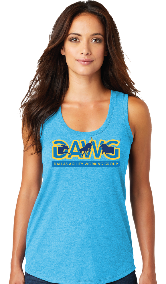 DAWG/Women TriBlend Racerback Tank Top/DM138L/