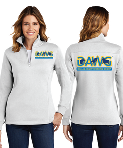 DAWG/Ladies 9oz Quarter Zip Sweatshirt/LST253/