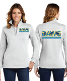 DAWG/Ladies 9oz Quarter Zip Sweatshirt/LST253/