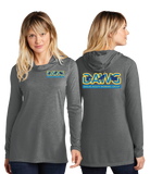 DAWG/Sport Tek Women TriBlend Wicking Long Sleeve Hoodie/LST406/