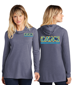 DAWG/Sport Tek Women TriBlend Wicking Long Sleeve Hoodie/LST406/