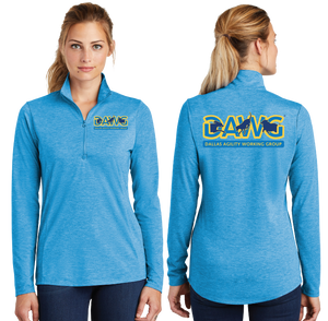 DAWG/TriBlend Wicking Lightweight Quarter Zip Pullover/LST407/