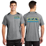 DAWG/Sport Tek Heather Colorblock Contender Tee/ST361/