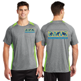 DAWG/Sport Tek Heather Colorblock Contender Tee/ST361/