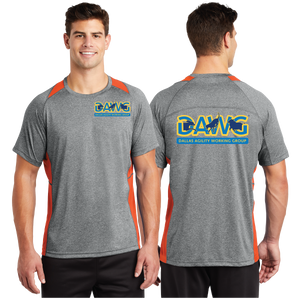 DAWG/Sport Tek Heather Colorblock Contender Tee/ST361/