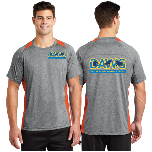 DAWG/Sport Tek Heather Colorblock Contender Tee/ST361/