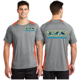 DAWG/Sport Tek Heather Colorblock Contender Tee/ST361/