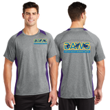 DAWG/Sport Tek Heather Colorblock Contender Tee/ST361/