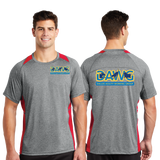 DAWG/Sport Tek Heather Colorblock Contender Tee/ST361/