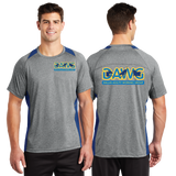 DAWG/Sport Tek Heather Colorblock Contender Tee/ST361/