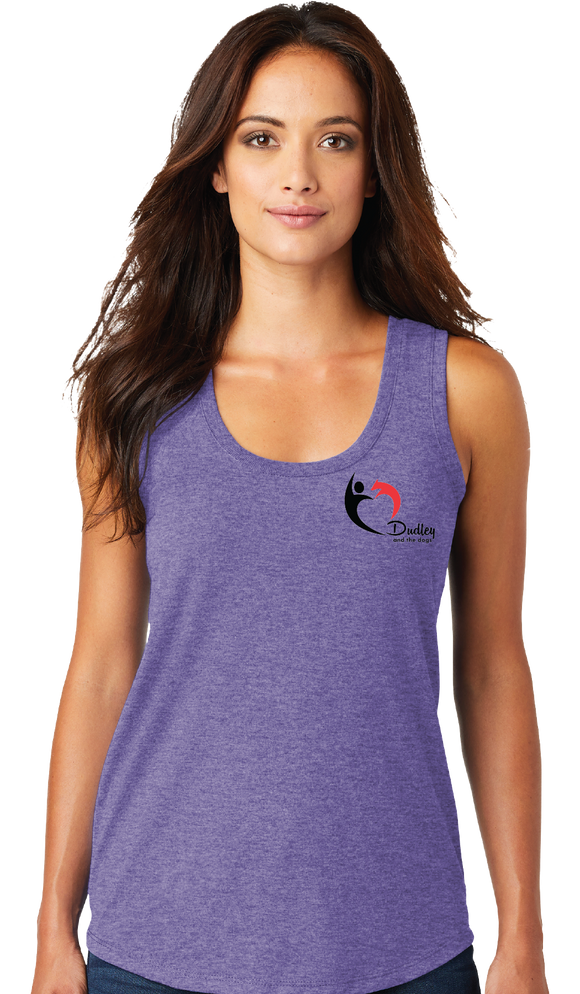 Dudley/Women TriBlend Racerback Tank Top/DM138L/