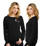 Dudley/Women Featherweight French Terry Long Sleeve Crewneck/DT672