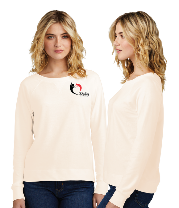 Dudley/Women Featherweight French Terry Long Sleeve Crewneck/DT672