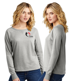 Dudley/Women Featherweight French Terry Long Sleeve Crewneck/DT672