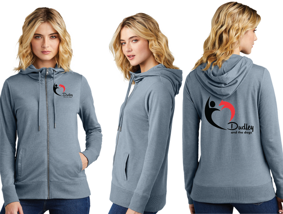 Dudley/Women Featherweight French Terry Full Zip Hoodie/DT673