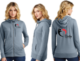 Dudley/Women Featherweight French Terry Full Zip Hoodie/DT673