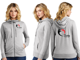 Dudley/Women Featherweight French Terry Full Zip Hoodie/DT673