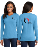 Dudley/Women Long Sleeve Core Cotton Tee/LPC54LS/