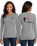 Dudley/Women Long Sleeve Core Cotton Tee/LPC54LS/