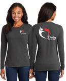 Dudley/Women Long Sleeve Core Cotton Tee/LPC54LS/