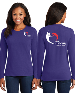 Dudley/Women Long Sleeve Core Cotton Tee/LPC54LS/