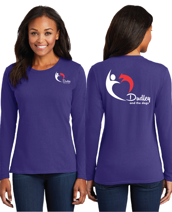 Dudley/Women Long Sleeve Core Cotton Tee/LPC54LS/