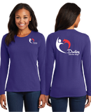 Dudley/Women Long Sleeve Core Cotton Tee/LPC54LS/