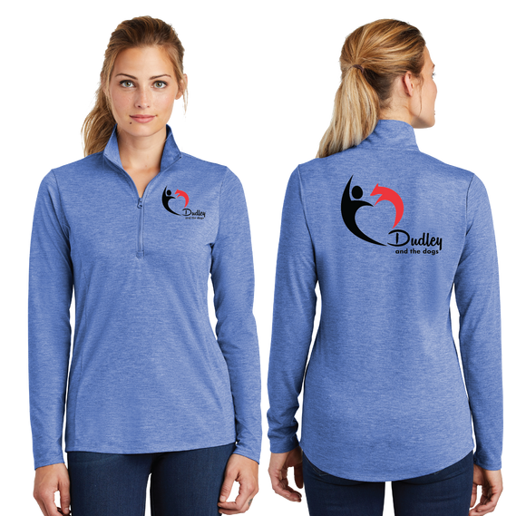 Dudley/TriBlend Wicking Lightweight Quarter Zip Pullover/LST407/