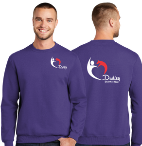 Dudley/Port & Co Crew neck Sweatshirt/PC78