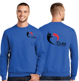 Dudley/Port & Co Crew neck Sweatshirt/PC78