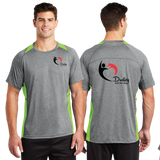 Dudley/Sport Tek Heather Colorblock Contender Tee/ST361/