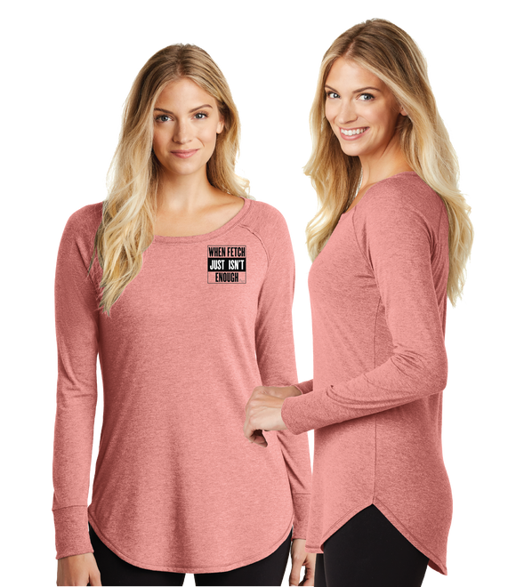 FETCH/Women’s Perfect Tri Long Sleeve Tunic Tee/DT132L