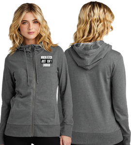 FETCH/Women Featherweight French Terry Full Zip Hoodie/DT673