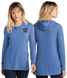 FETCH/Sport Tek Women TriBlend Wicking Long Sleeve Hoodie/LST406/