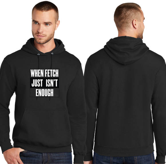 FETCH/Port and Company Core Fleece Pullover Hooded Sweatshirt/PC78H/