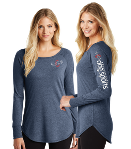 GGDS24/Women’s Perfect Tri Long Sleeve Tunic Tee/DT132L