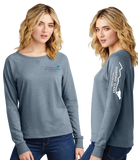 GIANT/Women Featherweight French Terry Long Sleeve Crewneck/DT672