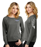 GIANT/Women Featherweight French Terry Long Sleeve Crewneck/DT672