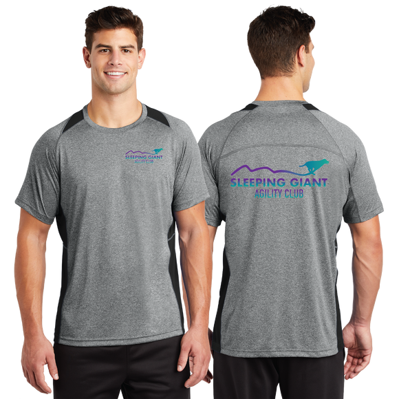 GIANT/Sport Tek Heather Colorblock Contender Tee/ST361/